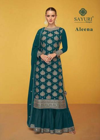 Aleena By Sayuri Designer Partywear Dress Collection